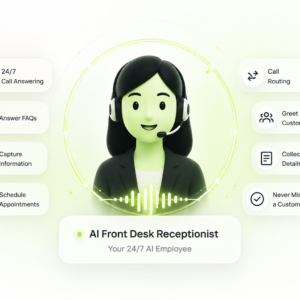 AI Front Desk Receptionist